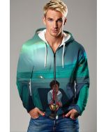 Riri Williams Zip-Up Hoodie – Ironheart in Action