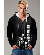 Frank Castle / The Punisher Zip-Up Hoodie - Justice Unleashed Edition