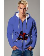Kurt Wagner / Nightcrawler Zip-Up Hoodie - Agile Hero of the X-Men