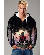 Kurt Wagner / Nightcrawler Zip-Up Hoodie - Heroic Teleportation