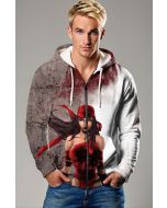 Elektra Natchios Zip-Up Hoodie - Assassin of the Shadows