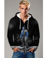 Hank McCoy / Beast Zip-Up Hoodie - Represent the Intelligent Beast