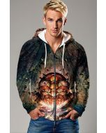 Juggernaut (Cain Marko) Zip-Up Hoodie - Unstoppable Might