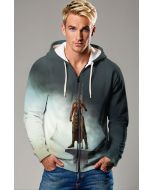 Okoye Zip-Up Hoodie - Lead Like a Warrior