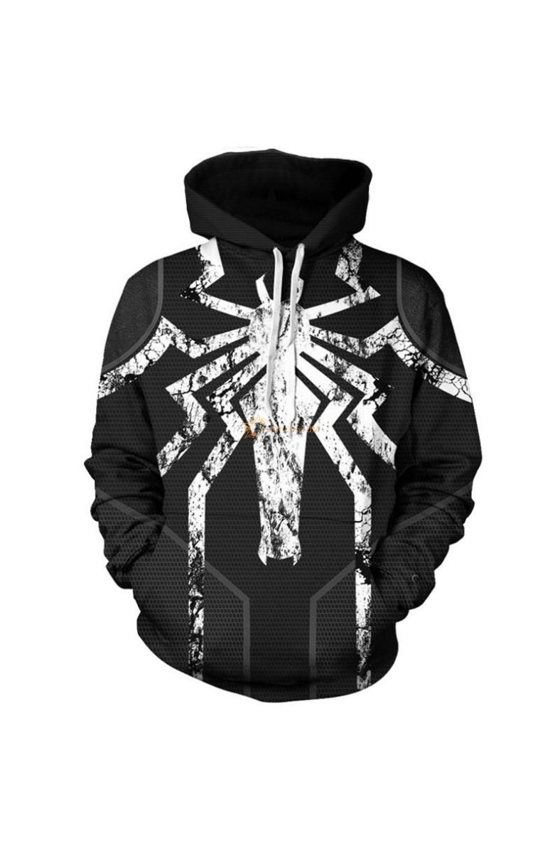 Spider-Man Printed Spider Marvel Inspired Hoodie Unisex