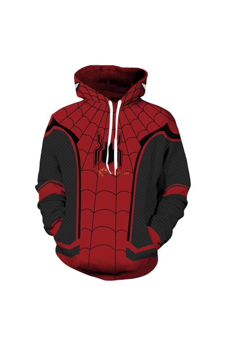 Spider-Man Printed Spider Marvel Inspired Hoodie Everyday Wear