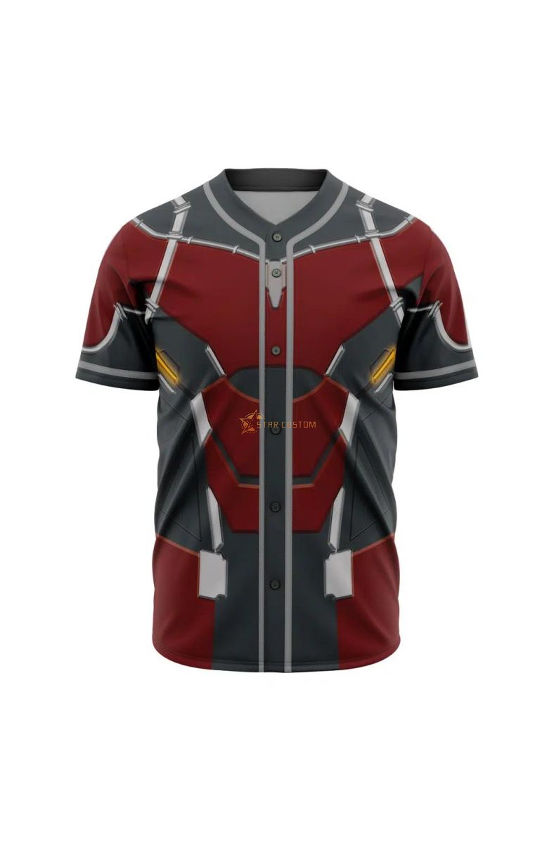 Ant-Man Cosplay Marvel Baseball Jersey