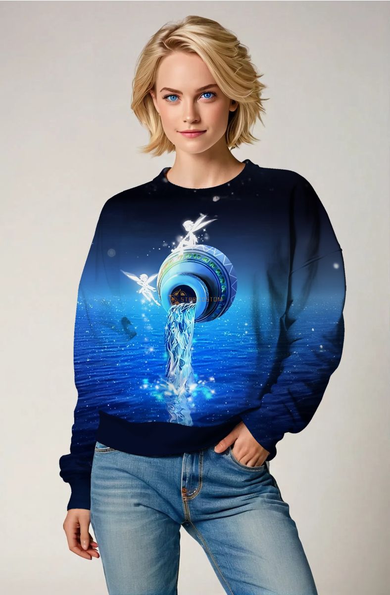 Aquarius Spirit Blue Unisex Sweatshirt