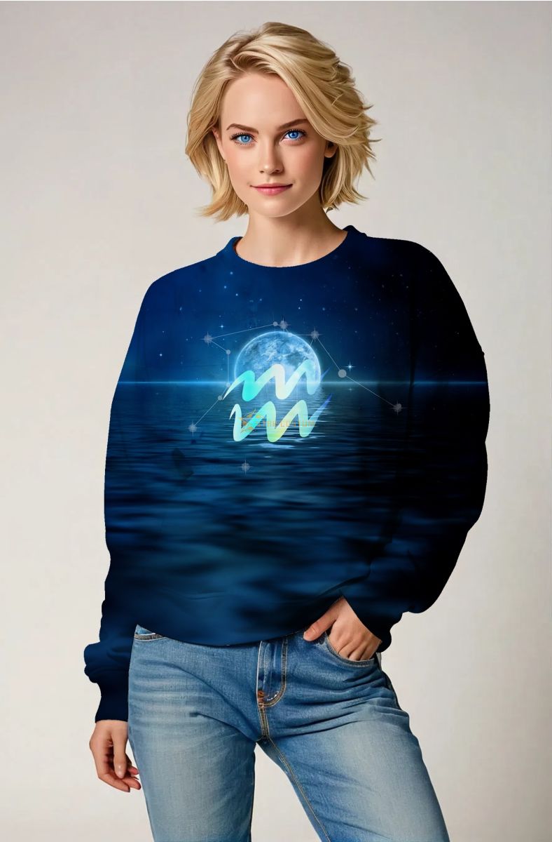 Aquarius Starlight Lakeside Unisex Sweatshirt