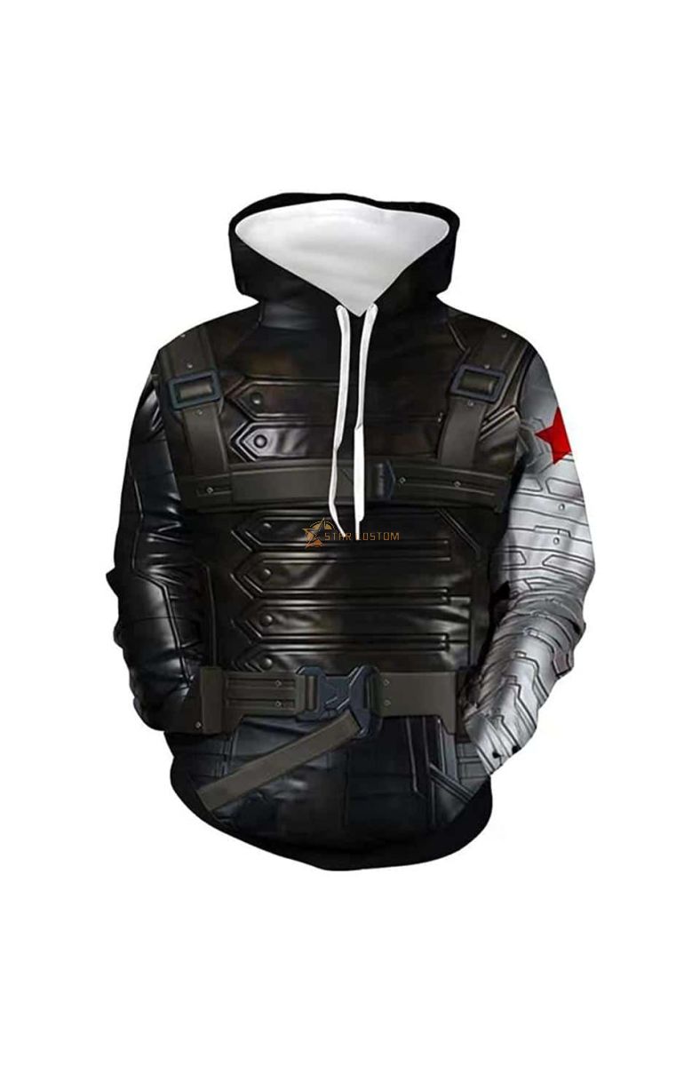 Captain America Captain America Winter S Marvel Inspired Hoodie Everyday Wear