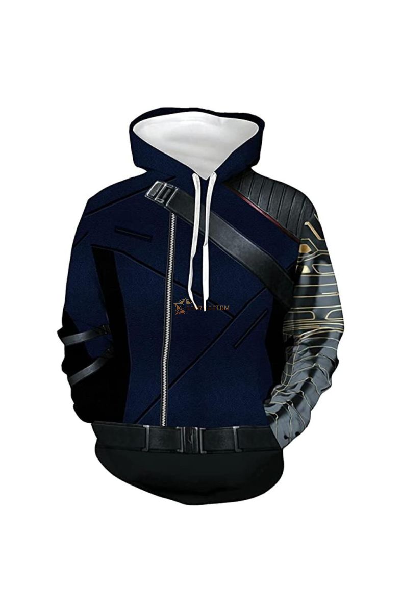 Captain America Captain America Winter S Marvel Inspired Hoodie Urban Style