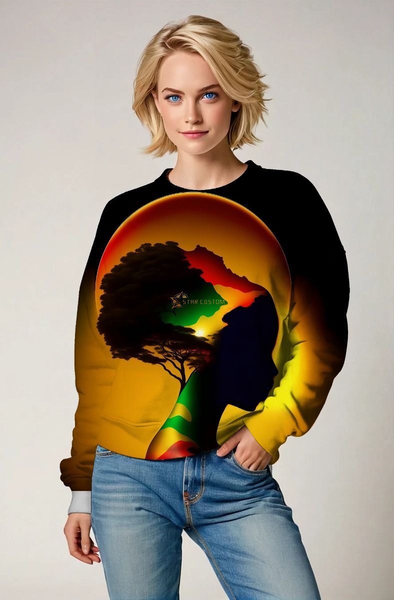 Essence of Africa Sweatshirt - T-Shirts, Hoodies, Zip-Up Jackets, and Pullovers