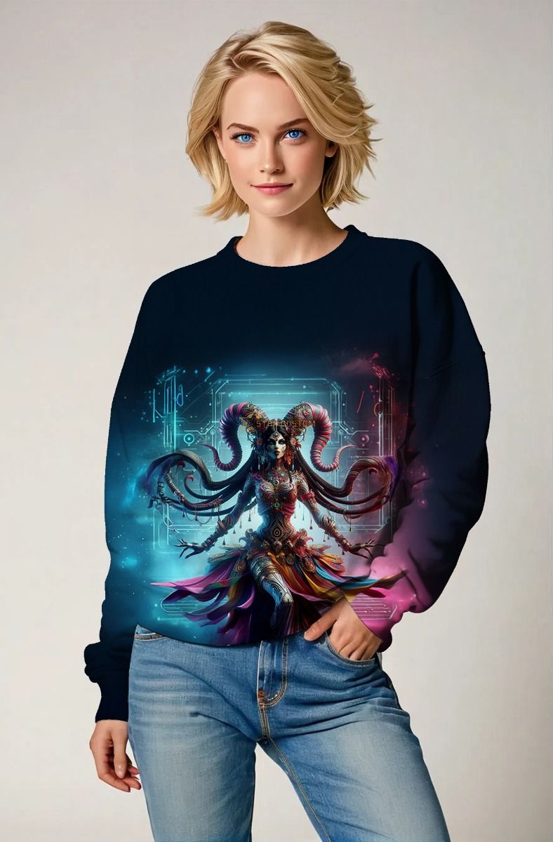 Aries Zodiac Collection: The Queen of Fire Hoodie, Sweatshirt, Zip-Up, T-Shirt