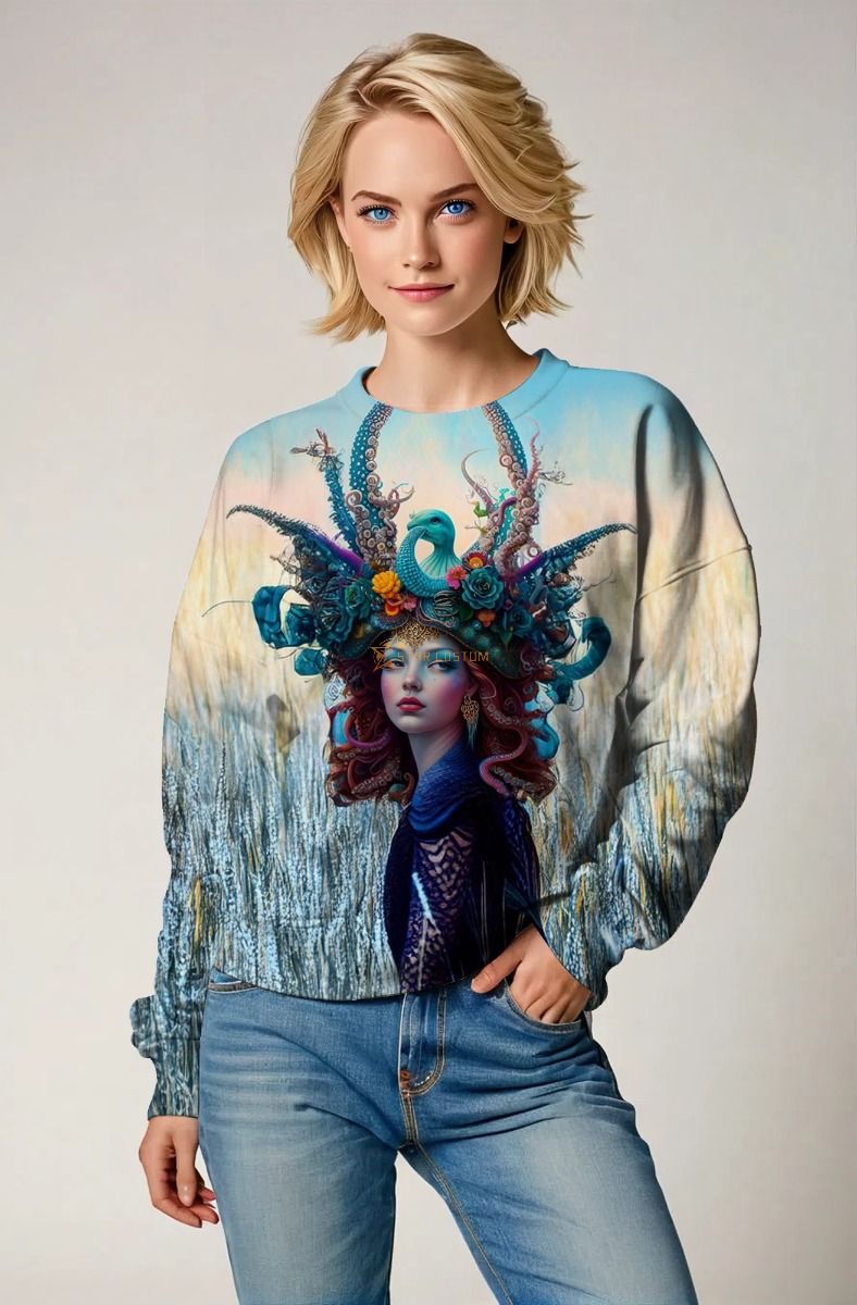 Cancer Zodiac Collection: The Oceanic Queen Hoodie, Sweatshirt, Zip-Up, T-Shirt