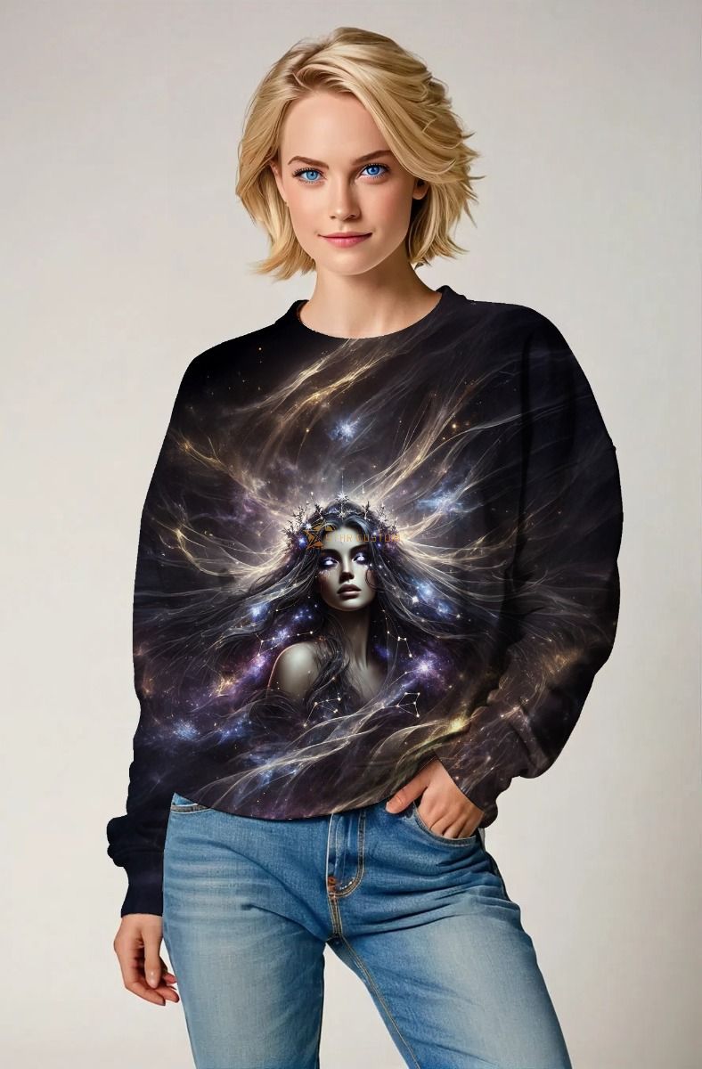 Cancer Zodiac Collection: The Galactic Guardian Hoodie, Sweatshirt, Zip-Up, T-Shirt