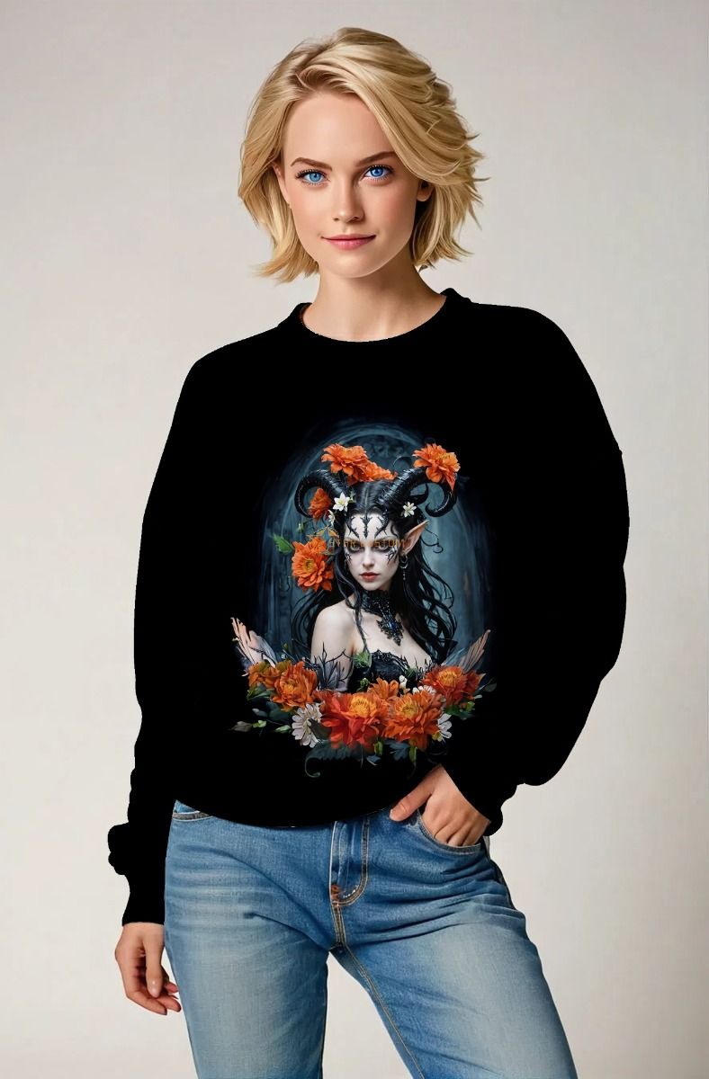 Capricorn Zodiac Collection: The Dark Empress Hoodie, Sweatshirt, Zip-Up, T-Shirt