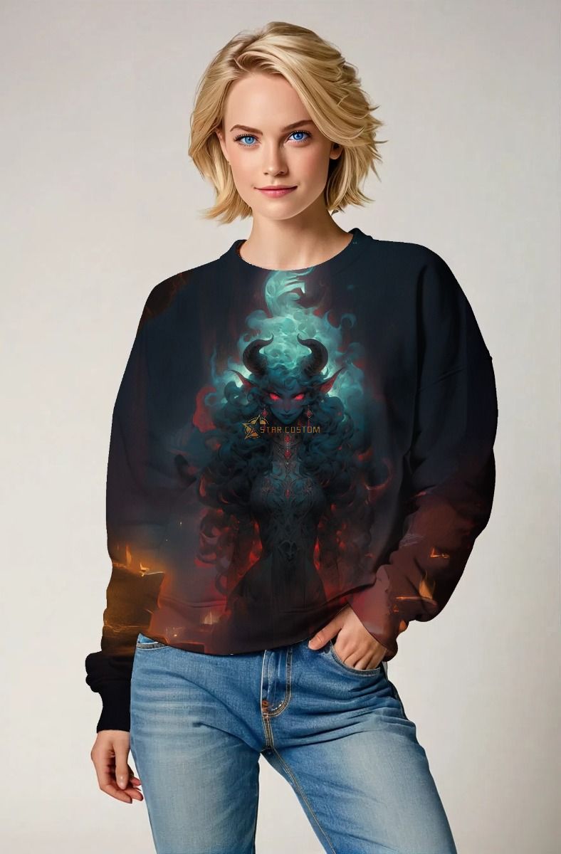 Capricorn Zodiac Collection: The Dark Empress Hoodie, Sweatshirt, Zip-Up