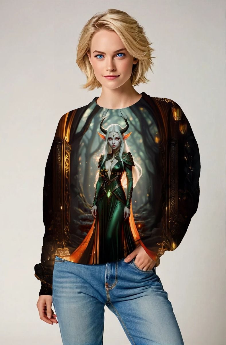 Capricorn Zodiac Collection: The Enigmatic Queen Hoodie, Sweatshirt, Zip-Up, T-Shirt