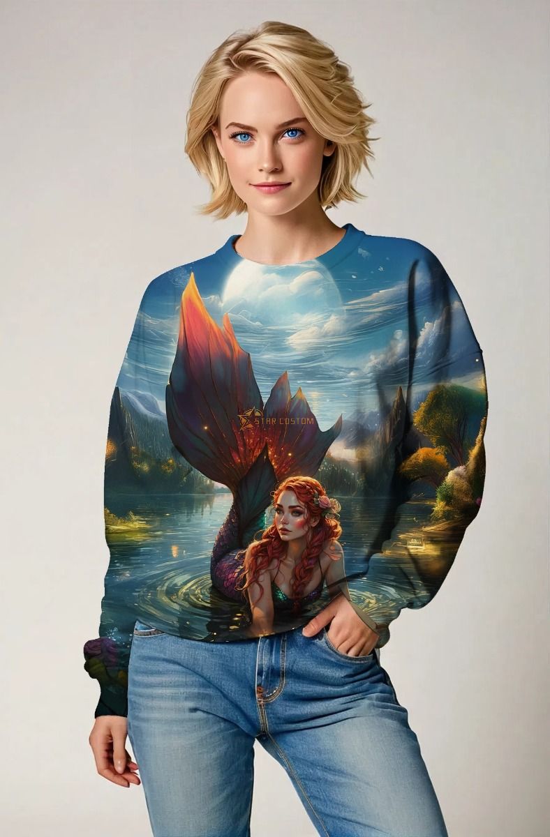 Mystical Waters: Pisces Enchanted by the Moonlit Waters