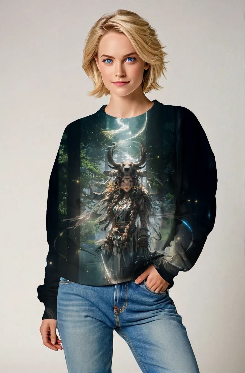 Taurus Zodiac Collection: The Celestial Bull Warrior Zip-Up