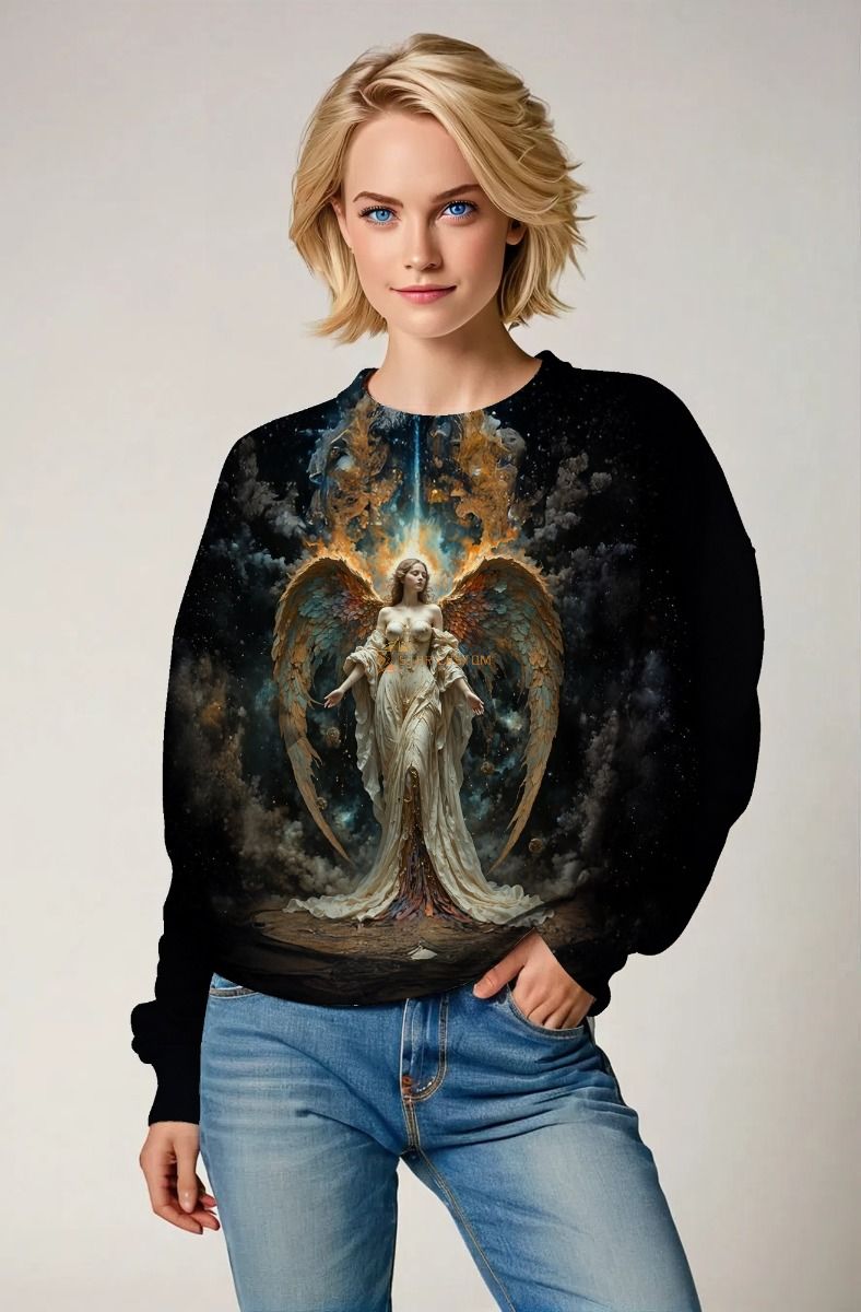 Virgo Zodiac Collection: The Angel of Light Hoodie, Sweatshirt, Zip-Up, T-Shirt