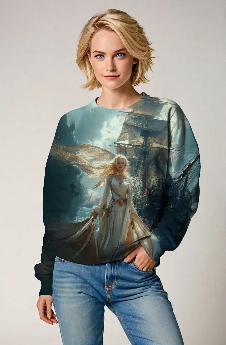 Virgo Zodiac Collection: The Celestial Seafarer Hoodie, Sweatshirt, Zip-Up, T-Shirt