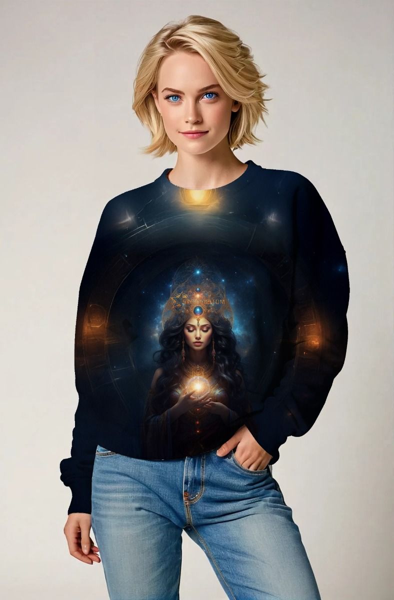 Virgo Zodiac Collection: The Goddess of Wisdom Sweatshirt