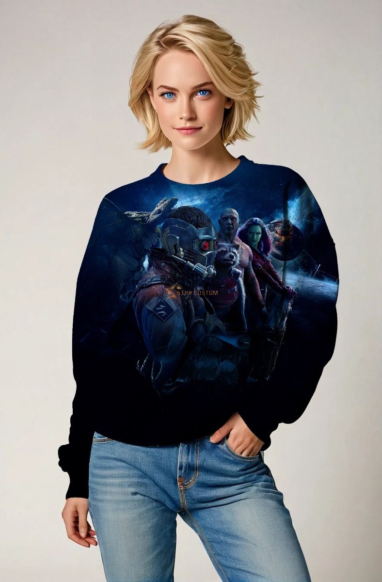 Dark Blue Guardians of the Galaxy Sweatshirt