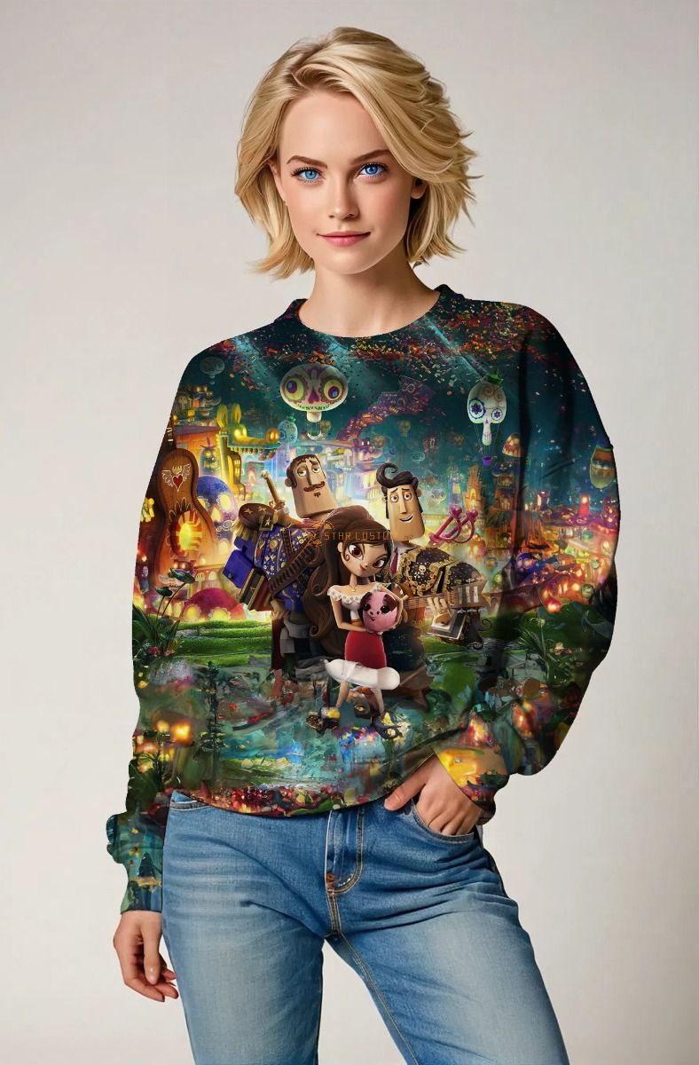 Colorful Animated Fantasy Sweatshirt