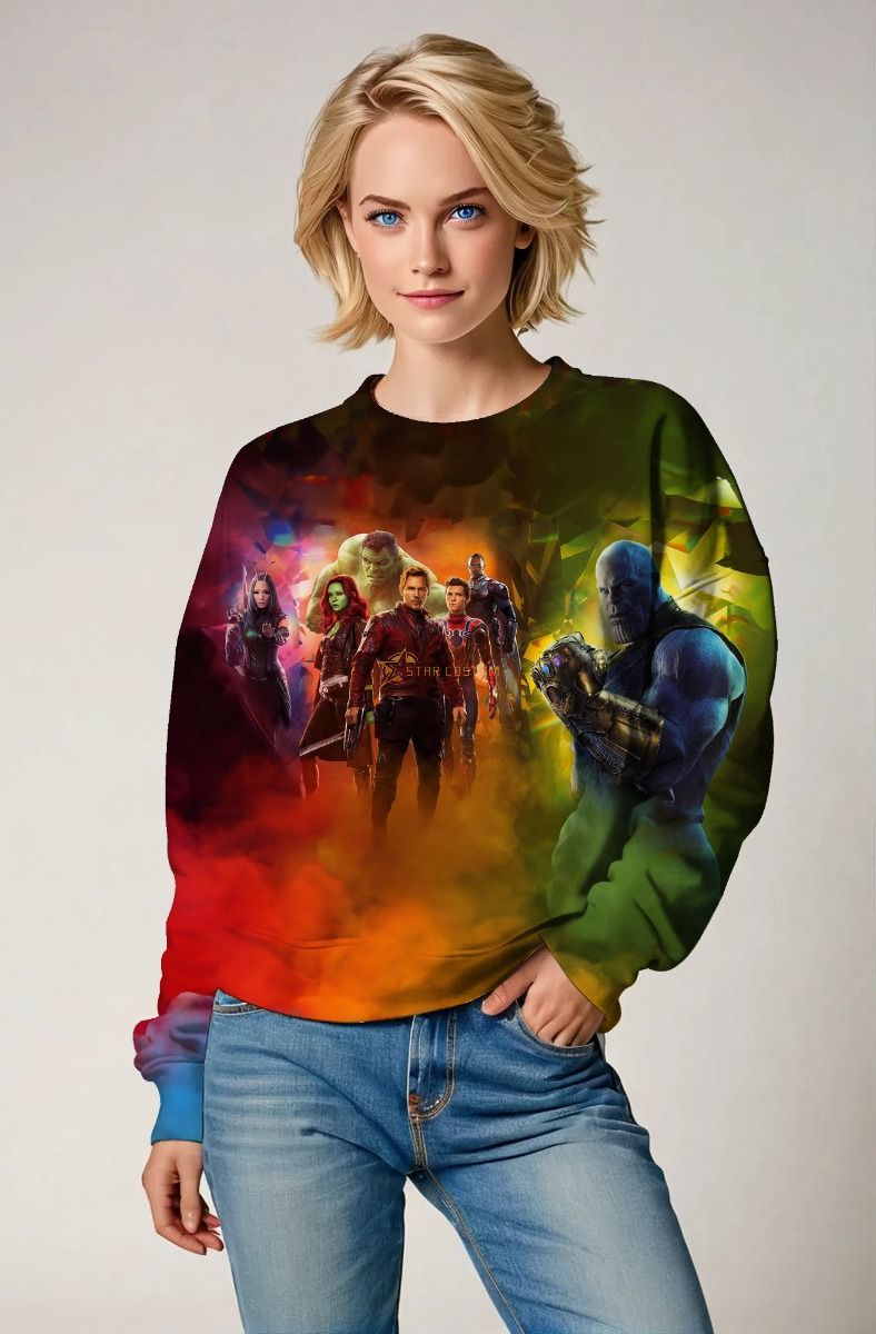 Multicolor Avengers Heroes Sweatshirt