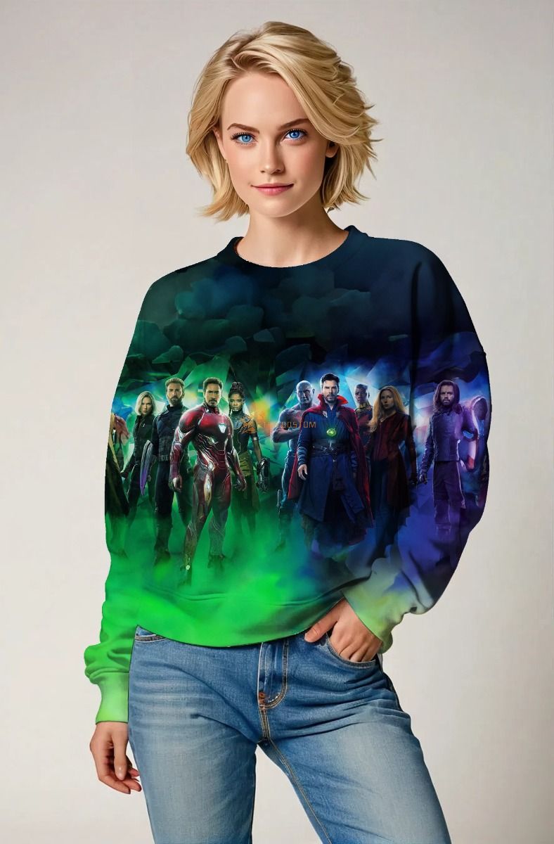 Green Avengers Team Sweatshirt