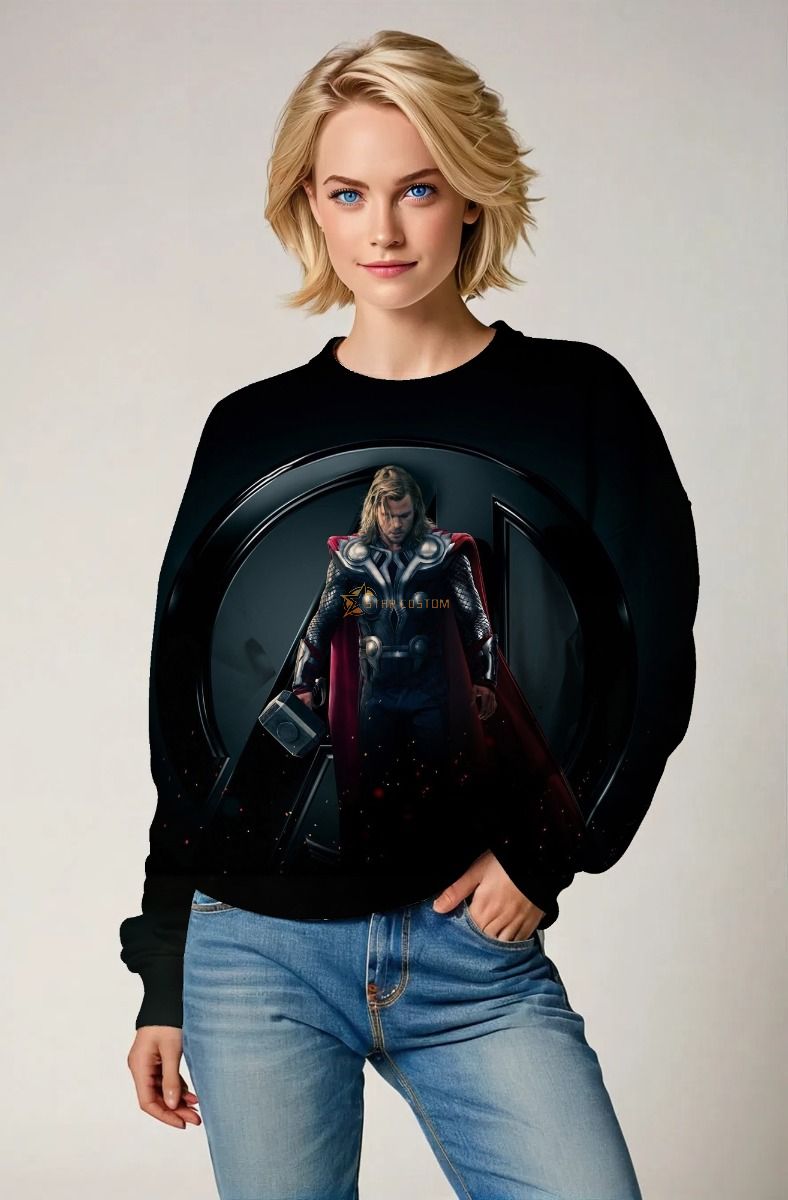 Black Thor Avengers Sweatshirt
