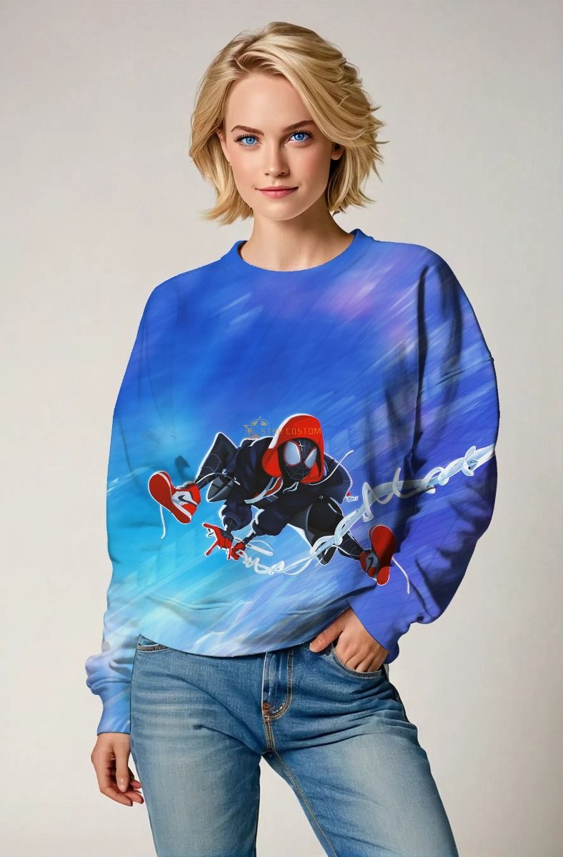 Skyline Hero Motionwear – Blue Crewneck Sweatshirt