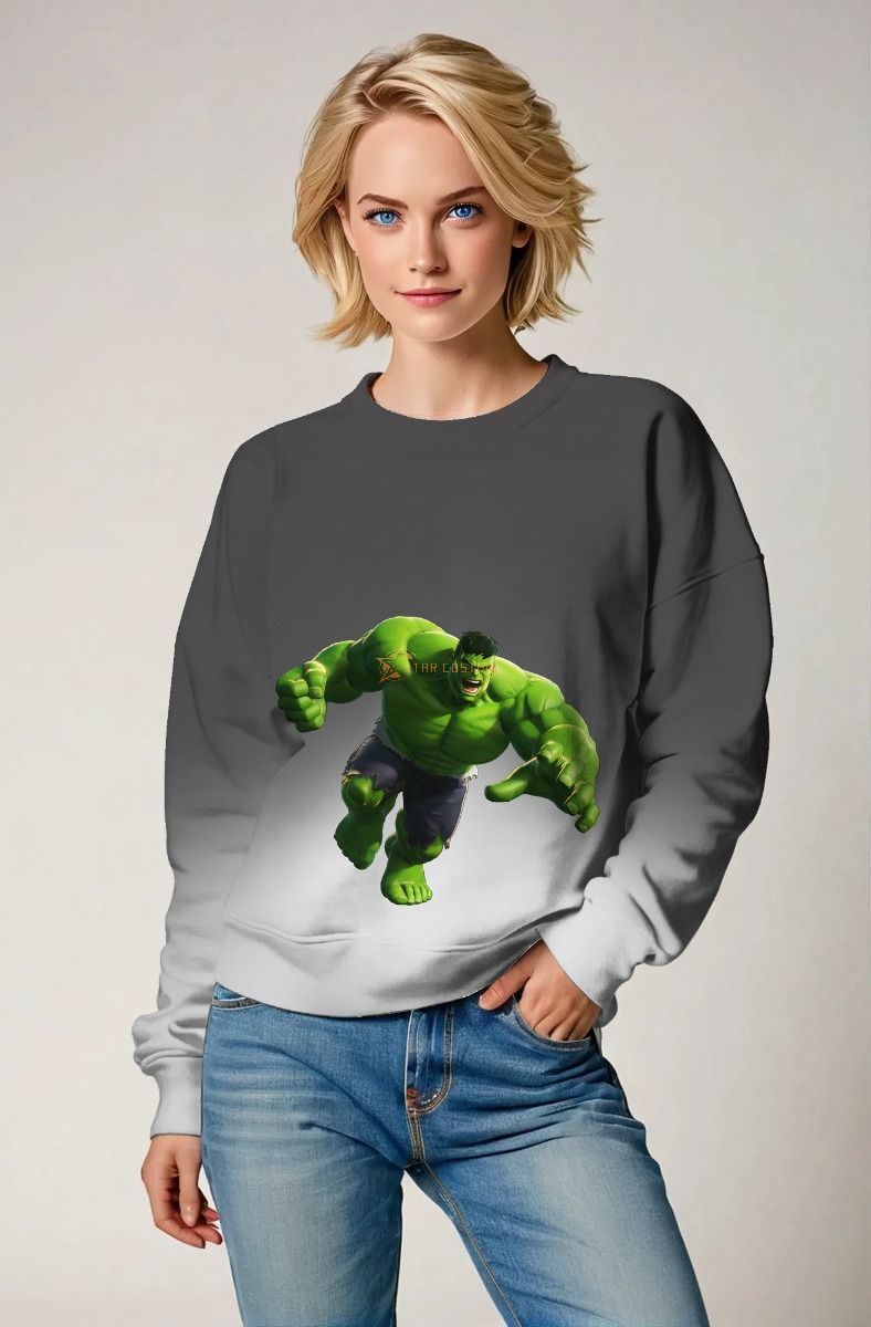  Gamma Strength Pullover Hoodie – Hulk Edition