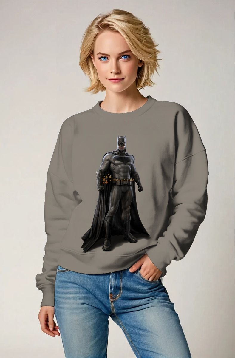  Superman S Shield Graphic Apparel – Iconic Red & Gold Black Sweatshirt