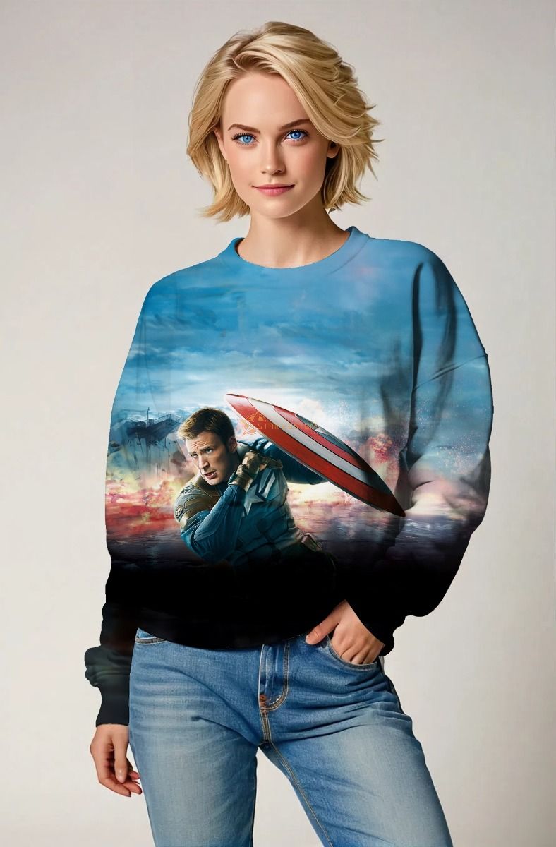  Blue Justice Crewneck – Battlefield Edition
