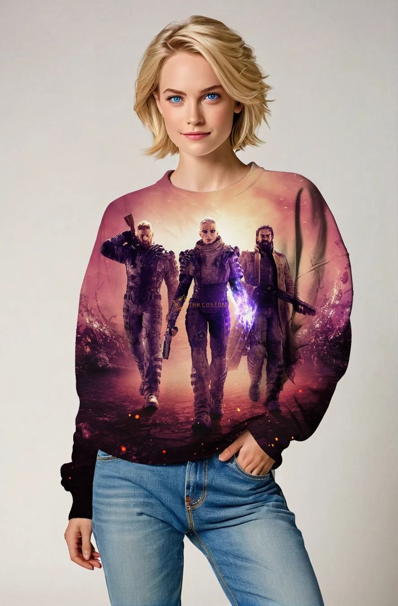 Ember Pact Crewneck – Violet Uprising Variant
