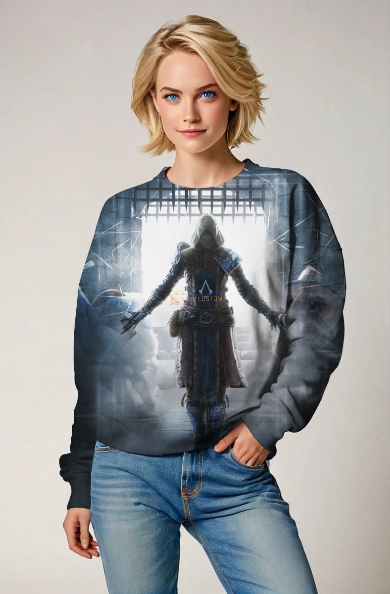 Grayblade Crewneck – Cloaked in Control Variant