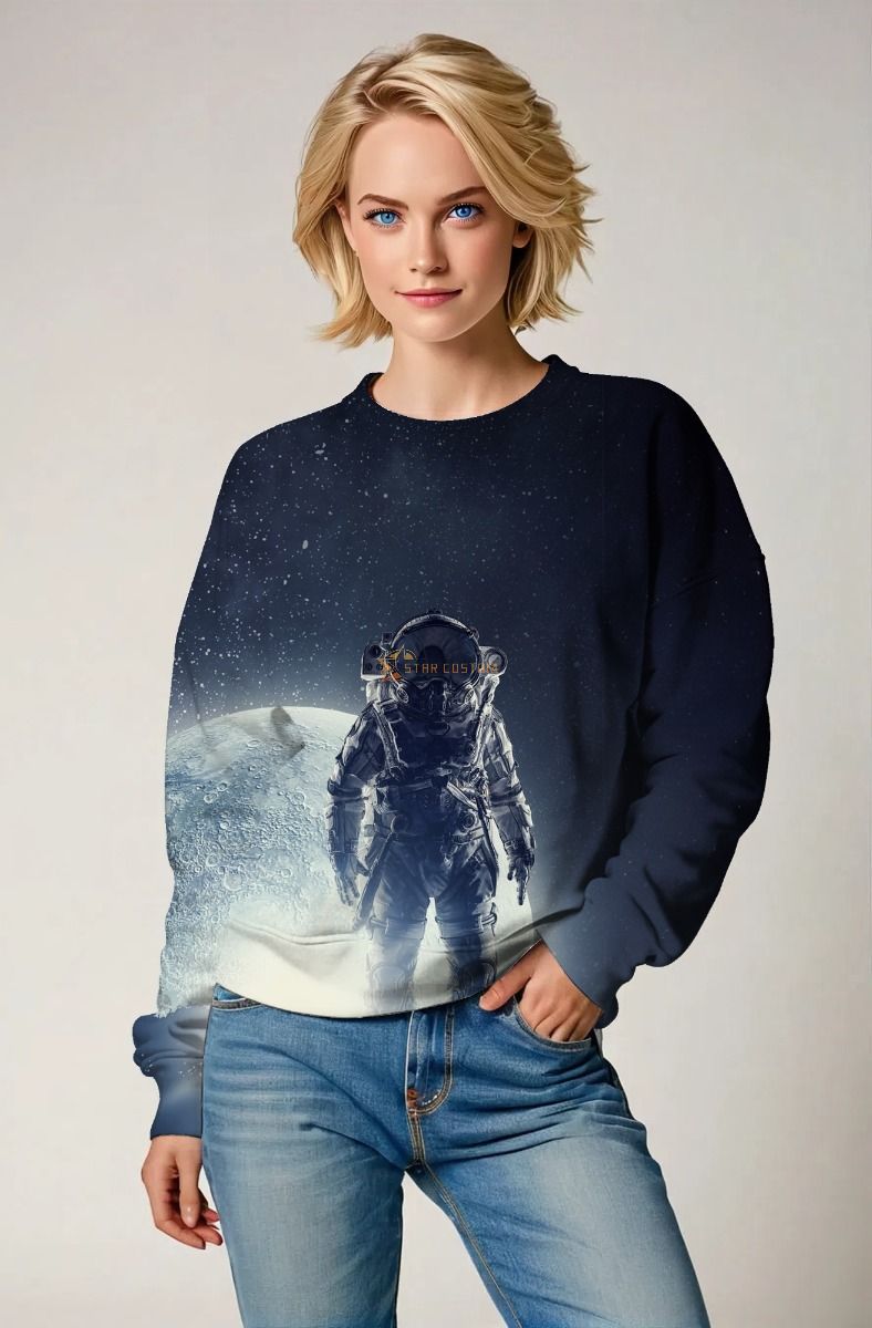 Moon Frontier Crewneck – Night Explorer Edition