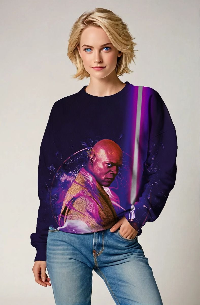 Purple Lightsaber Crewneck – Force Power Edition