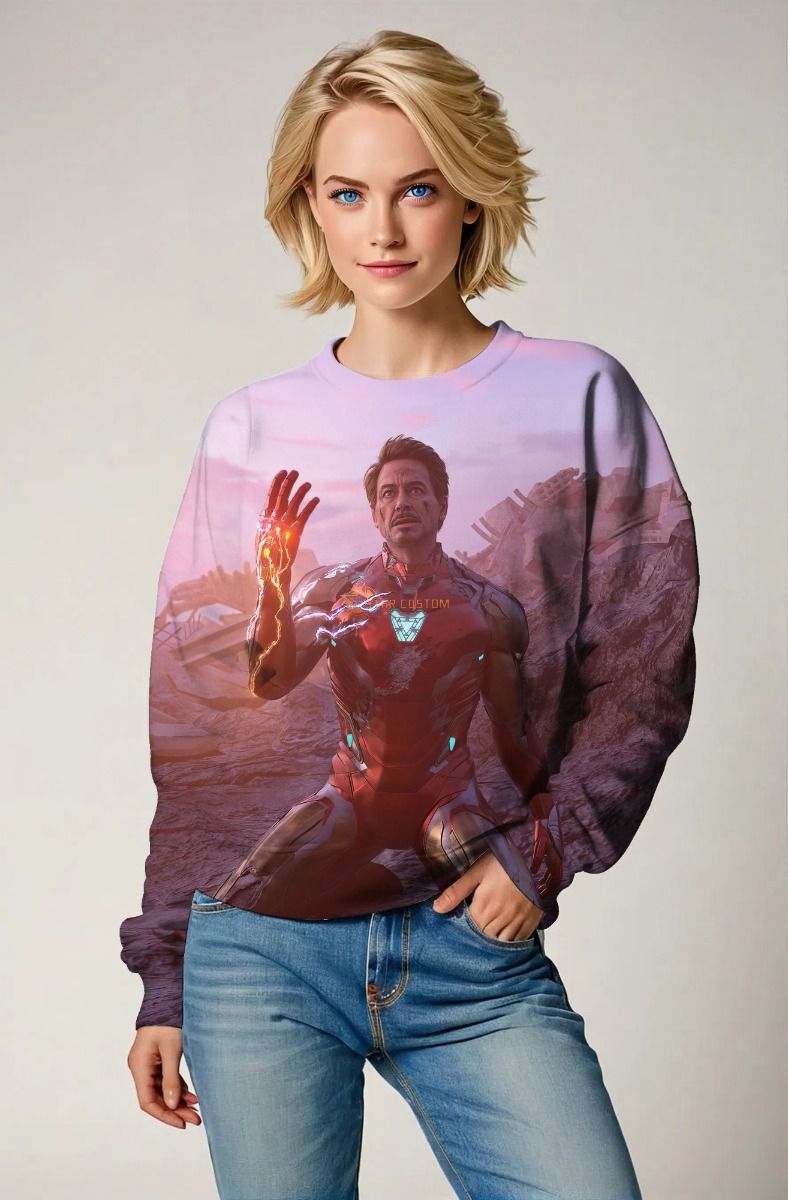 Snap Eternal – Lavender Combat Scene Crewneck