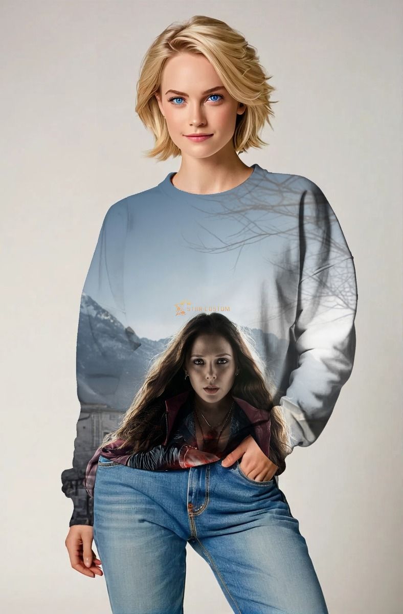 Scarlet Witch Alpine Power Crewneck Sweatshirt – Heroine Collection
