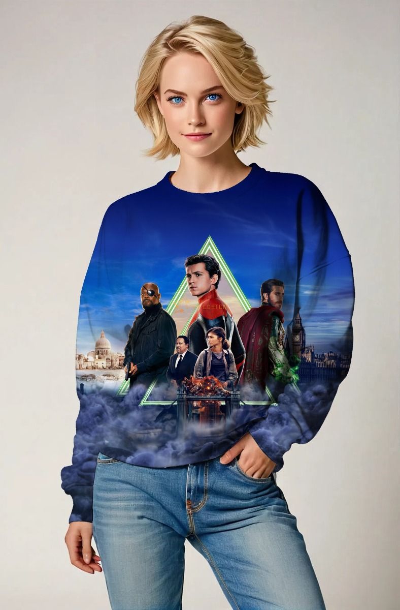 Spider-Man: Far From Home Crewneck – European Quest