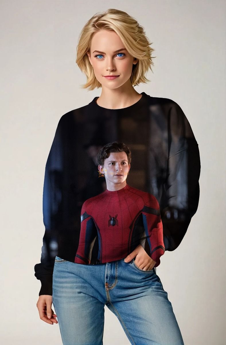 Spider-Man Crewneck – Cinematic Vigilance
