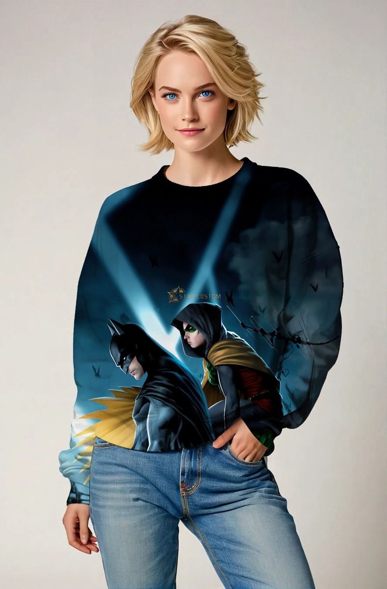 Batman & Robin Crewneck – Shadows of Gotham