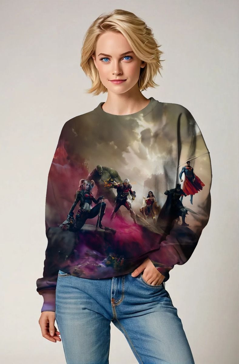 Justice League Battlefield Sweatshirt