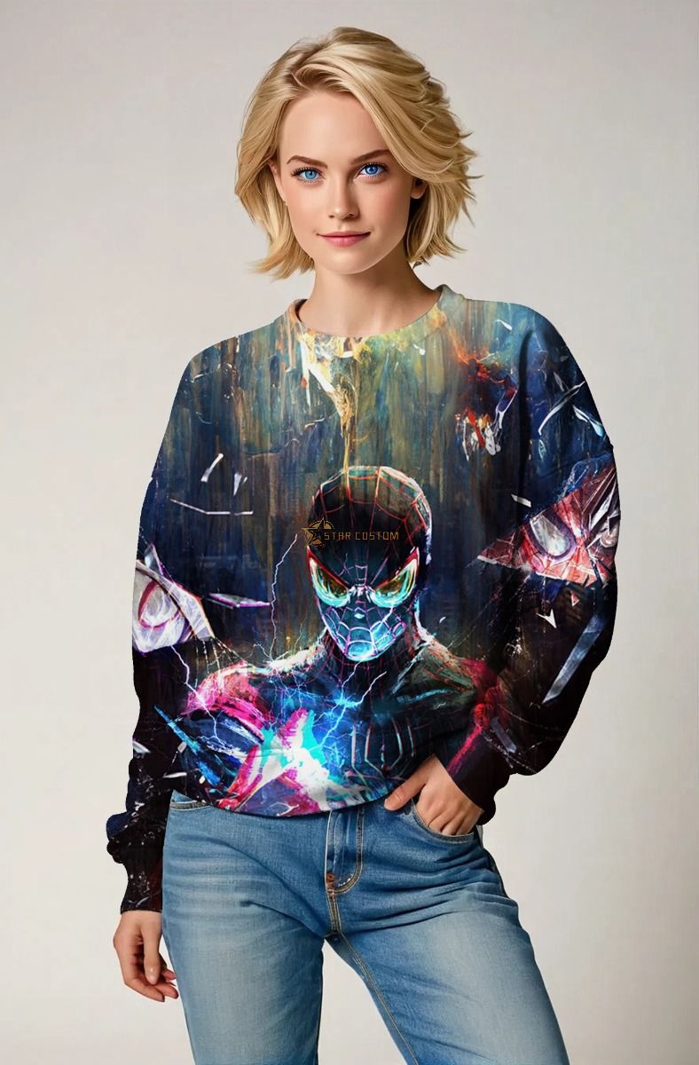 Spider-Verse Shockwave Crewneck Sweatshirt