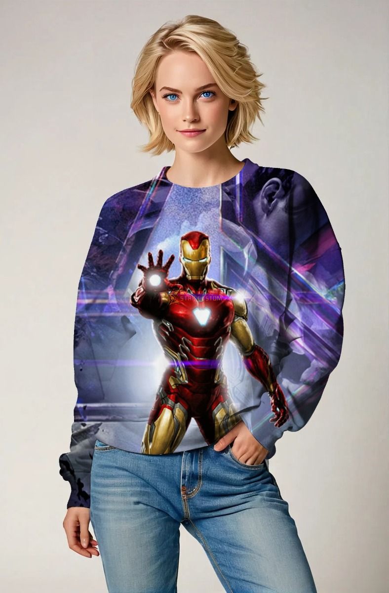 Iron Man Legacy Glow Crewneck Sweatshirt