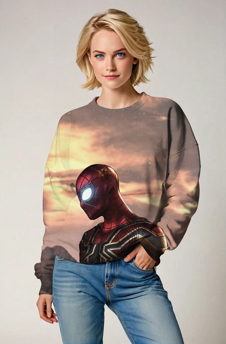 Sunset Resolve Sweatshirt – Iron Spider’s Silent Watch