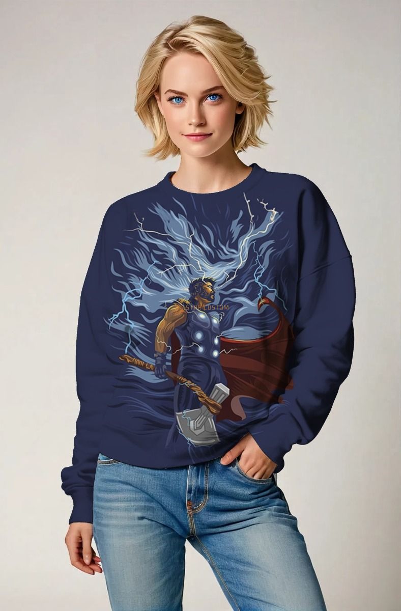 Thunderstorm Deity Sweatshirt – Lightning Within